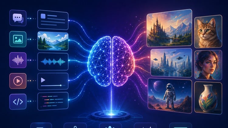 Generative AI for Beginners – Explained Visually